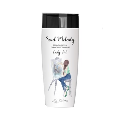 Liv Delano Soul Melody * Гель для душа Парфюмированный Lady Art 250г