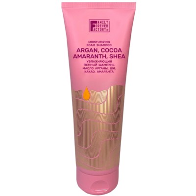 FamiLy Forever  Шампунь Пенный Увлажняющий Масло арганы, ши, какао, амаранта 250мл