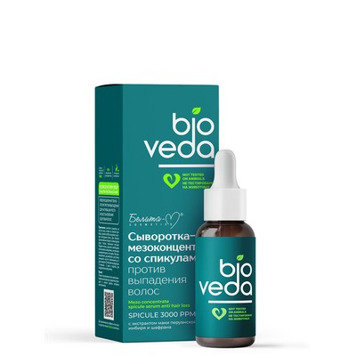 Белита-М BIOVEDA Сыворотка-мезоконцентрат со спикулами против выпадения волос 30 г